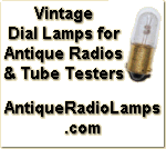 Radio Dial Lamps